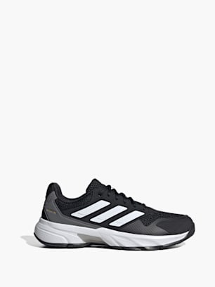 adidas Courtjam Control 3 Tennisschuh Schwarz