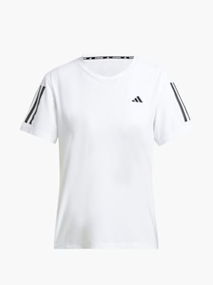 adidas Own the Run T-Shirt Weiß