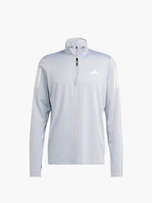 adidas Own The Run Half-Zip Grau