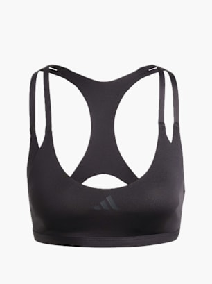 adidas Aeroimpact Luxe Training Light-Support Sport-BH Schwarz
