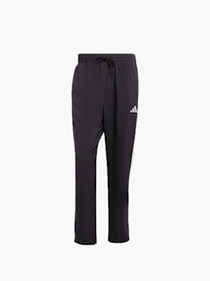 adidas Essentials 3-Streifen Stanford Open Hem Hose Schwarz