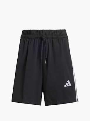 adidas Essentials 3-Streifen Cotton Shorts Schwarz