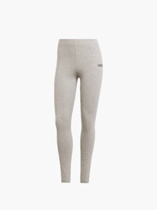 adidas Essentials Linear Cotton Leggings Grau