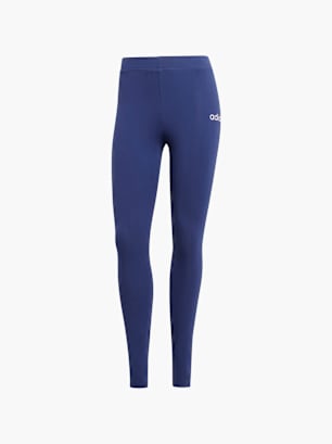 adidas Essentials Linear Cotton Leggings Blau