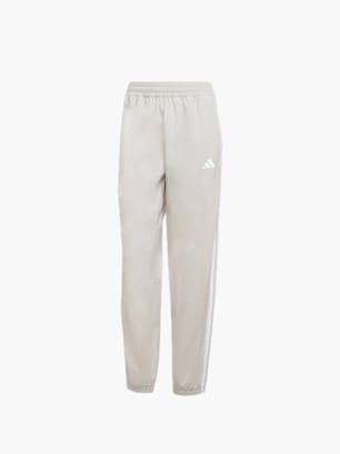 adidas Train Essentials 3-Streifen Woven Hose Beige
