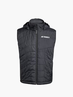 adidas TERREX Multi Climawarm Insulated Hooded Weste Schwarz