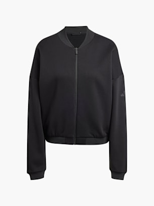 adidas Essentials Contemporary Logo Bomberjacke Schwarz