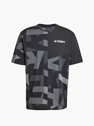adidas Terrex Multi Climacool Printed T-Shirt Schwarz