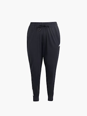 adidas ESSENTIALS 3-Streifen JOGGER-HOSE (Große Größen) Schwarz