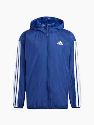 adidas Essentials 3-Streifen Windbreaker Blau