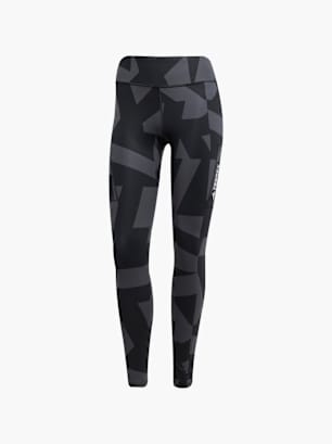 adidas Terrex Multi Printed Leggings Grau