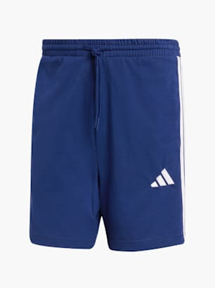 adidas Essentials 3-Streifen Single Jersey 7-Inch Shorts Blau