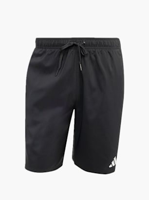 adidas 3-Streifen 8-Inch Badeshorts Schwarz