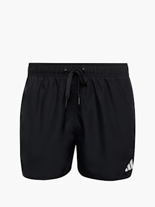 adidas 3-Streifen 3-Inch Badeshorts Schwarz