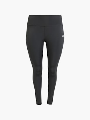 adidas Optime Essentials Leggings (Große Größen), volle Länge, Aufbewahrungstasche Schwarz