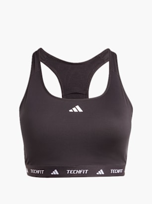 adidas TECHFIT Sport-BH  Große Größen Schwarz