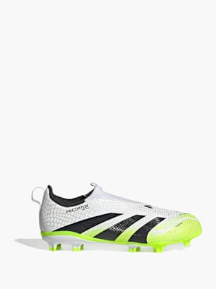 adidas Predator League Laceless Kids FG/MG Fußballschuh Weiß