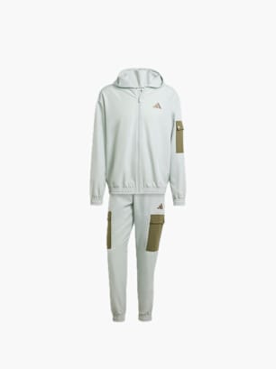 adidas Sportswear Woven Cargo Trainingsanzug Grau