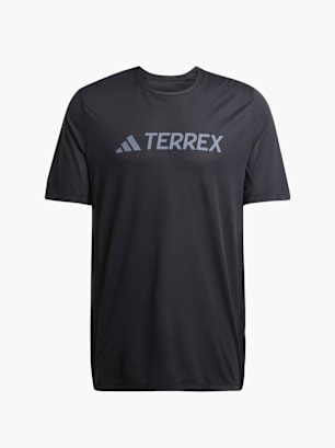adidas Terrex Multi Climacool Logo Tech T-Shirt Schwarz