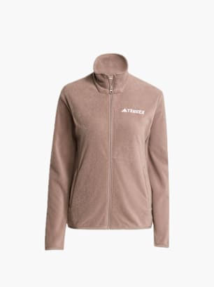 adidas Multi Essentials Fleecejacke Braun