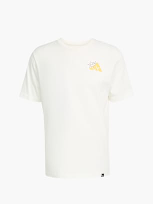 adidas Grafik-T-Shirt mit Grilled Cheese Sandwich-Motiv Weiß