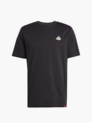 adidas Mini Pizza Graphic T-Shirt Schwarz