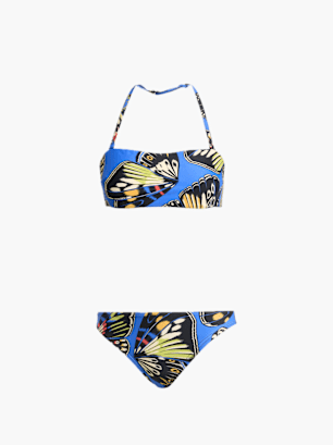 adidas adidas x FARM Bandeau Bikini Set Blau