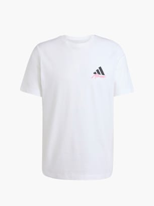 adidas Messi Icon Graphic T-Shirt Weiß