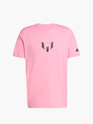 adidas Messi Graphic T-Shirt Pink