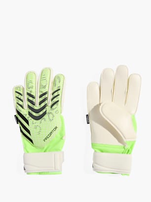 adidas Predator Match Fingersave Torwarthandschuhe für Kinder Grün