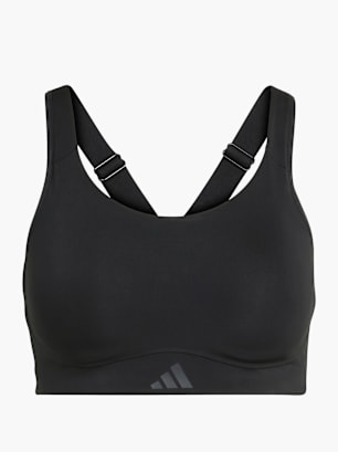 adidas Optime Workout BH, hohe Belastung Schwarz