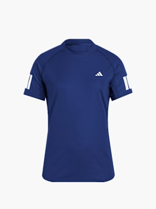adidas Club 3-Streifen Tennis Climacool T-Shirt Blau
