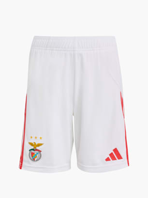 adidas Benfica Lissabon 25/26 Kids Heimshorts Weiß