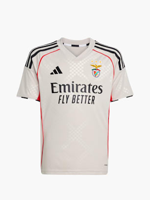 adidas Benfica Lissabon 25/26 Kids Auswärtstrikot Beige