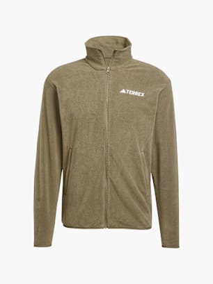 adidas Multi Essentials Fleecejacke Grün