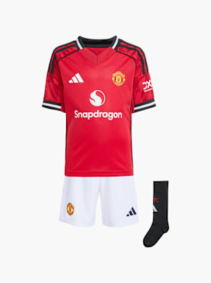 adidas Manchester United 25/26 Heimtrikot Mini-Ausrüstung Kinder Rot