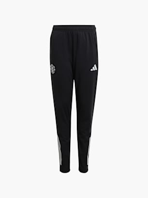 adidas Manchester United Tiro 25 Competition Kids Trainingshose Schwarz