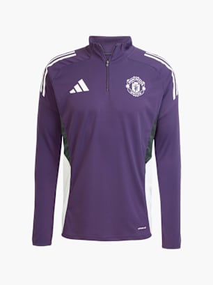adidas Manchester United Tiro 25 Competition Trainingsoberteil Lila