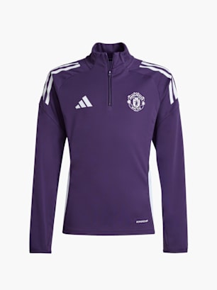 adidas Manchester United Tiro 25 Competition Kids Trainingsoberteil Lila