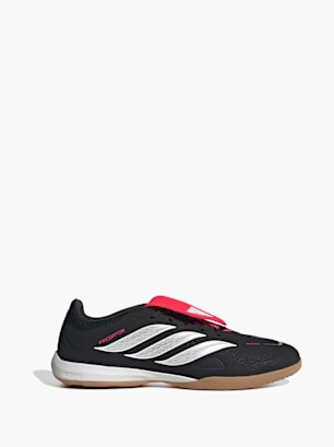 adidas PREDATOR LEAGUE Fußballschuh, Hallenböden, umschlagbare Zunge Schwarz