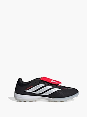 adidas PREDATOR PRO Fußballschuh, Kunstrasen, umschlagbare Zunge Schwarz