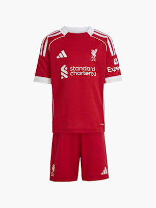 adidas FC Liverpool 25/26 Kids Mini-Heimausrüstung Rot