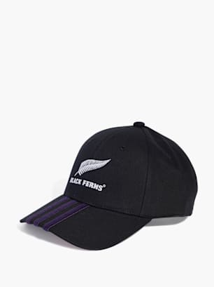 adidas Black Ferns 3-Streifen Baseballkappe Schwarz