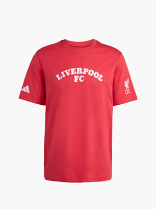 adidas Liverpool FC US Pack T-Shirt Rot