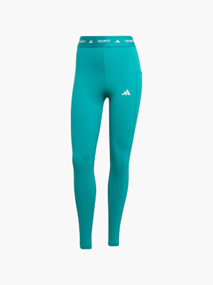 adidas TECHFIT Stash Pocket Full-Length Leggings Grün
