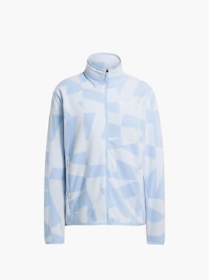 adidas Terrex Multi Printed Full-Zip Fleecejacke Blau