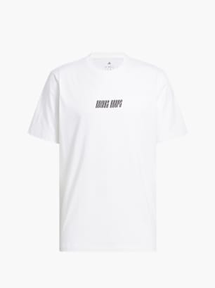adidas adidas Hoops Graphic T-Shirt Weiß