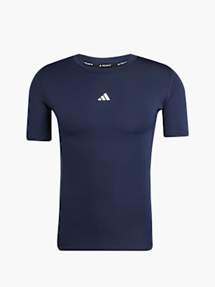 adidas TECHFIT Compression Training T-Shirt Blau