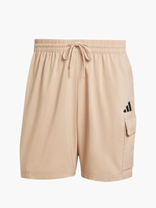 adidas Essentials Small Logo Cargo Chelsea Shorts Beige