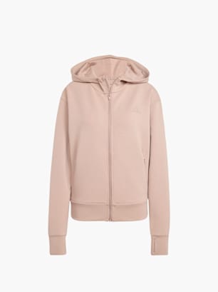 adidas Designed 4 Training Kapuzenjacke Beige